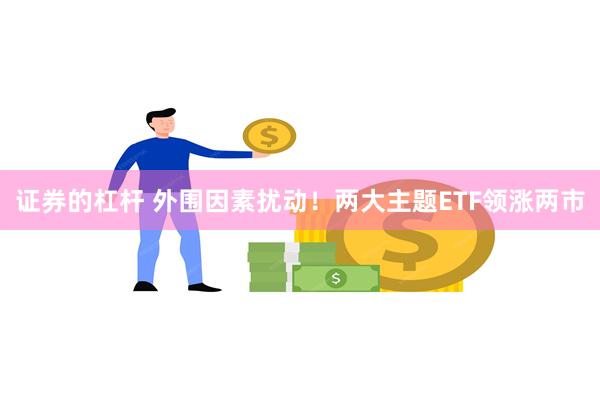 证券的杠杆 外围因素扰动！两大主题ETF领涨两市